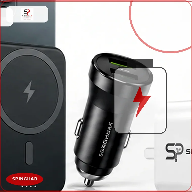 4 Port Car Charger