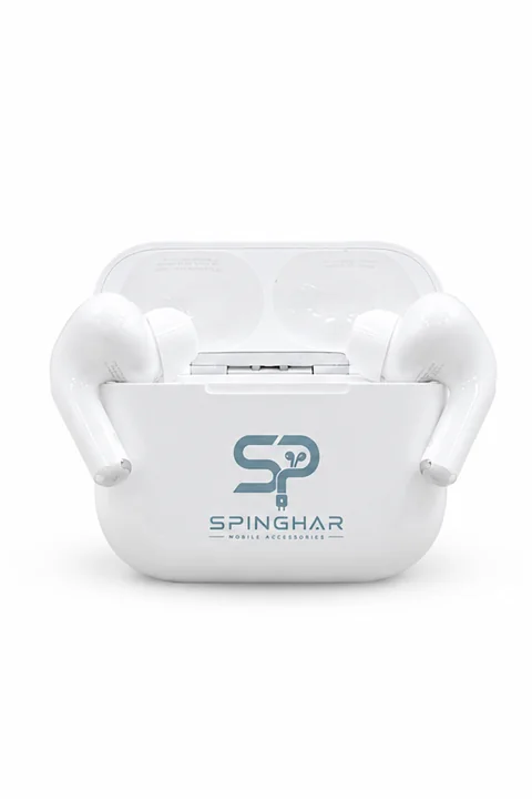 Spinghar AirPods Pro 3 — د ایرفونونو نږدې بڼه