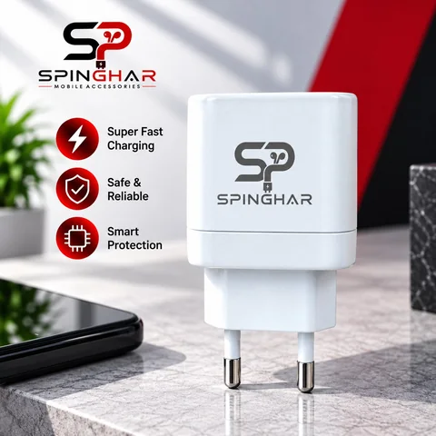 Spinghar Dual-Port Digital Display Charger