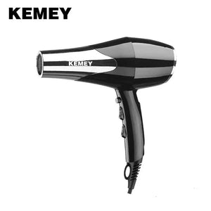 Kemei 3000 Watt Full Size Pro Hair Dryer Professional Salon Blow Dryer with Concentrator Nozzle Attachments 3 Speeds fast Dry - SPINGHAR