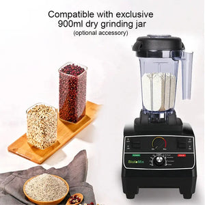 BioloMix BPA Free 2L Jar 2200W Professional Smart Timer Pre-programed Blender Mixer Juicer Food Processor Ice Smoothies Crusher - SPINGHAR