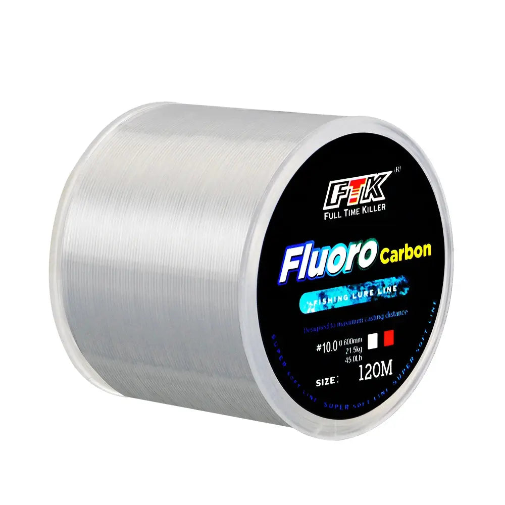 120M Fluorocarbon Line, 0.20-0.60mm, 7.15-45LB - SPINGHAR