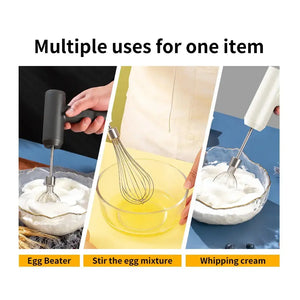 1 PCS Wireless Electric Food Mixer Portable 3 Speeds Egg Beater Baking Dough Cake Cream Mixer Kitchen Tools - SPINGHAR