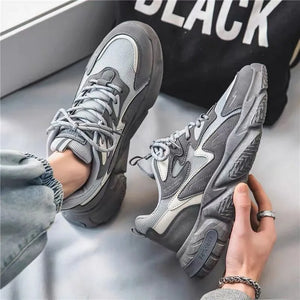 Fashion Men Casual Sneakers High Quality Comfortable Platform Running Sport Shoes Breathable Basketball Footwear Tenis Masculino SPINGHAR