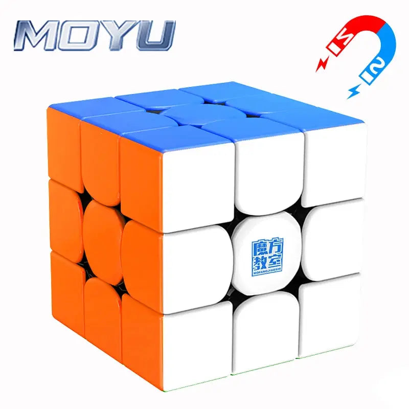 MOYU Meilong M Magnetic Magic Cube 3X3 2X2 4X4 5X5 Pyraminx Professional Speedcube 3x3x3 Speed Puzzle Children's Toy Cubo Magico - SPINGHAR