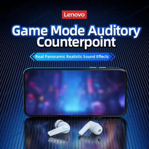 Original Lenovo GM2 Pro 5.3 Earphone Bluetooth Wireless Earbuds Low Latency Headphones HD Call Dual Mode Gaming Headset With Mic - SPINGHAR