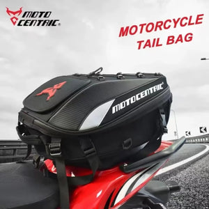 JING XIN Motorcycle Back Seat Bags Waterproof Tail Bag Rear Seat Bag Multifunctional Motorbike Helmet Bag Moto Rider Backpack SPINGHAR