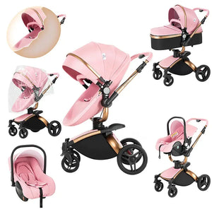 lightweight strollers Baby Stroller 3 in 1 Strollers Baby Trolley Tricycle Baby Walker  Stroller Car for Newborn Baby Baby pram - SPINGHAR