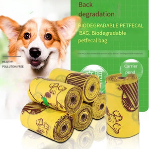 Dog Poop Bags Disposable Biodegradable Environmentally Friendly Garbage Bags Doggie Outdoor Home Clean Bag bolsas caca perro SPINGHAR