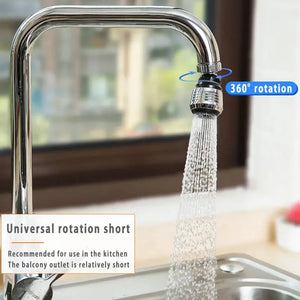 Kitchen Gadgets 2 Modes 360 Rotatable Bubbler High Pressure Faucet Extender Water Saving Bathroom Kitchen Accessories Supplies - SPINGHAR