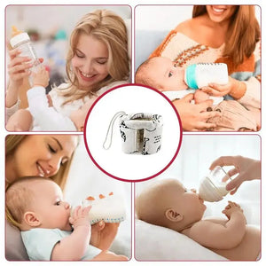 Feeder Bottle Keep Warm Bag Food Warmer Newborn Baby Keep Warm Infant Feeding Bottle Bag - SPINGHAR