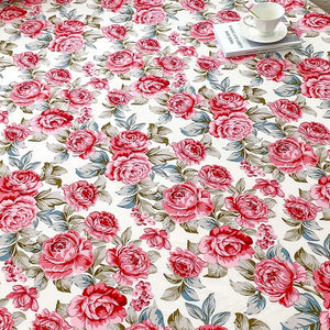 Red Flower Printed Flat Bed Sheets for Double Bed Single/Queen/King Reactive Printed Top Sheets for Beds sabanas cama 150x200 SPINGHAR