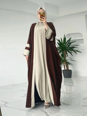 Eid Abayas - 2-Piece Set, Ramadan Caftan & Long Robe 2024 - SPINGHAR