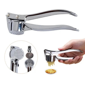 Garlic Press Crusher Mincer Kitchen Stainless Steel Garlic Smasher Squeezer Manual Press Grinding Tool Kitchen Accessories - SPINGHAR