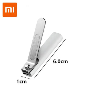 Xiaomi Mijia Stainless Steel Nail Clippers with Anti-Splash Storage Shell - SPINGHAR