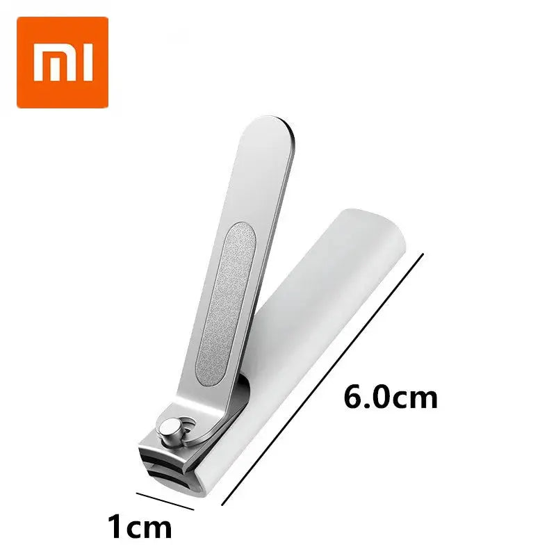 Xiaomi Mijia Stainless Steel Nail Clippers with Anti-Splash Storage Shell - SPINGHAR