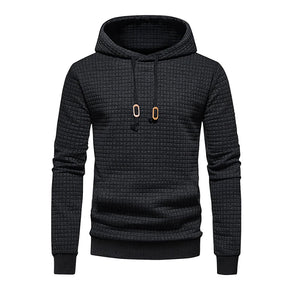 New men's hooded pullover fall casual Slim long-sleeved warm men's sweater knit sweater loose tops outdoor sports men's clothing SPINGHAR