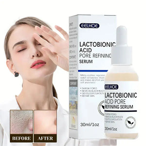 Lactobionic Acid Shrink Pores Facial Serum Firm Moisturizing Essence Liquid Repair Face Pores Beauty Skin Care Korean Cosmetics - SPINGHAR