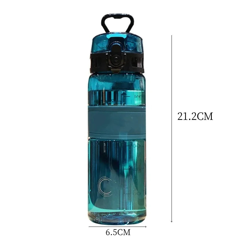 500ML Sport Water Cup Plastic Portable Water Container Couples Student Mug Large Capacity Outdoor Travel Sport Water Bottle SPINGHAR