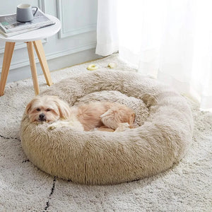 "Cozy Plush Cat Bed – Soft Nest for Cats and Small Dogs" SPINGHAR