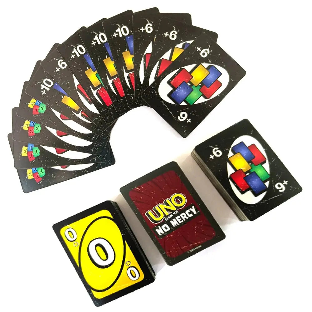 Uno No mercy Game Board Games UNO Cards Table Family Party Entertainment UNO Games Card Toys Children Birthday gift - SPINGHAR