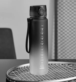 1 Liter Sports Water Bottle Large Capacity  Men Women Summer Portable Plastic Bottle for Outdoor Travel Fitness Drinkware SPINGHAR