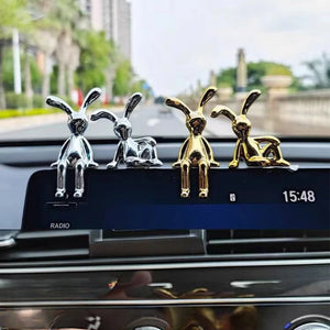 Cartoon animal  car interior  center console decoration personality room dining table desk decoration SPINGHAR