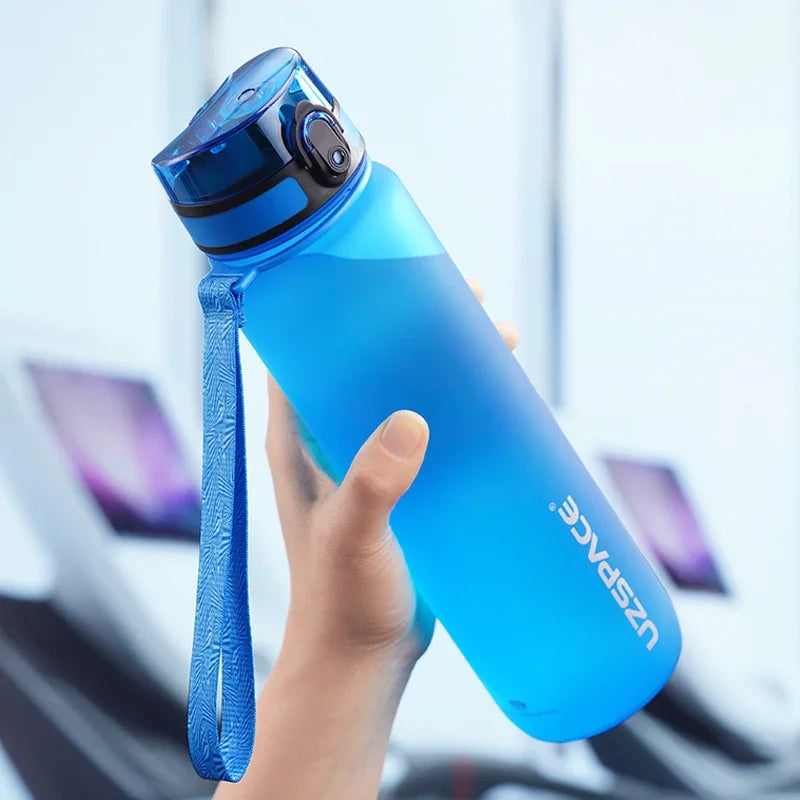 Hot Sale 500/1000ML Sports Water Bottle Shaker Outdoor Travel Portable Leakproof Drinkware Tritan Plastic Drink Bottle BPA Free SPINGHAR