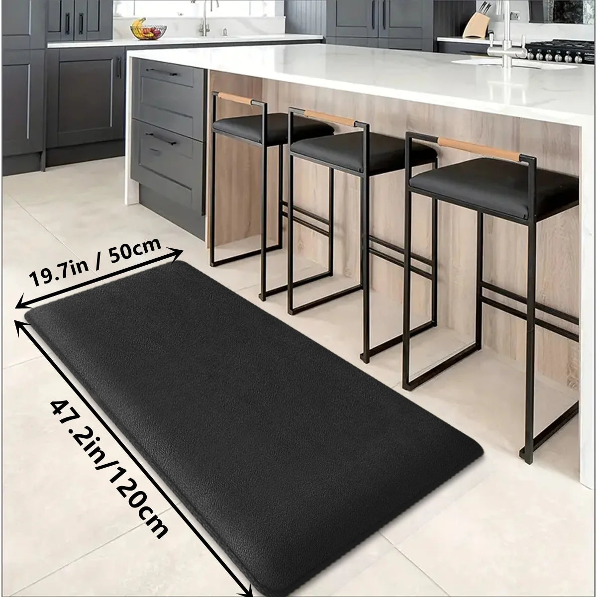 1pc Big kitchen carpet soft kitchen mat anti slip floor mat water absorbent bathroom mat bedroom mat home decoration SPINGHAR