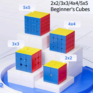 MOYU Meilong M Magnetic Magic Cube 3X3 2X2 4X4 5X5 Pyraminx Professional Speedcube 3x3x3 Speed Puzzle Children's Toy Cubo Magico - SPINGHAR