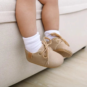 Baby Sports Boot Retro PU Leather Multicolor Newborn Toddler Boy Girl Shoes Rubber Sole Anti-slip First Walkers Moccasins - SPINGHAR