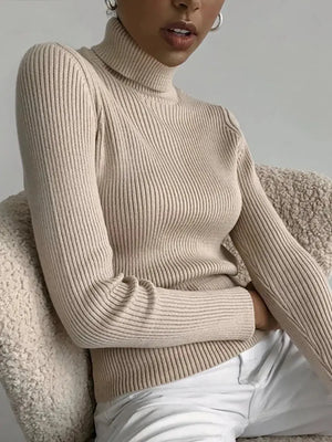 Women’s Fall Turtleneck Sweater: Soft Cashmere Knitted Pullovers for Autumn Winter 2024 SPINGHAR