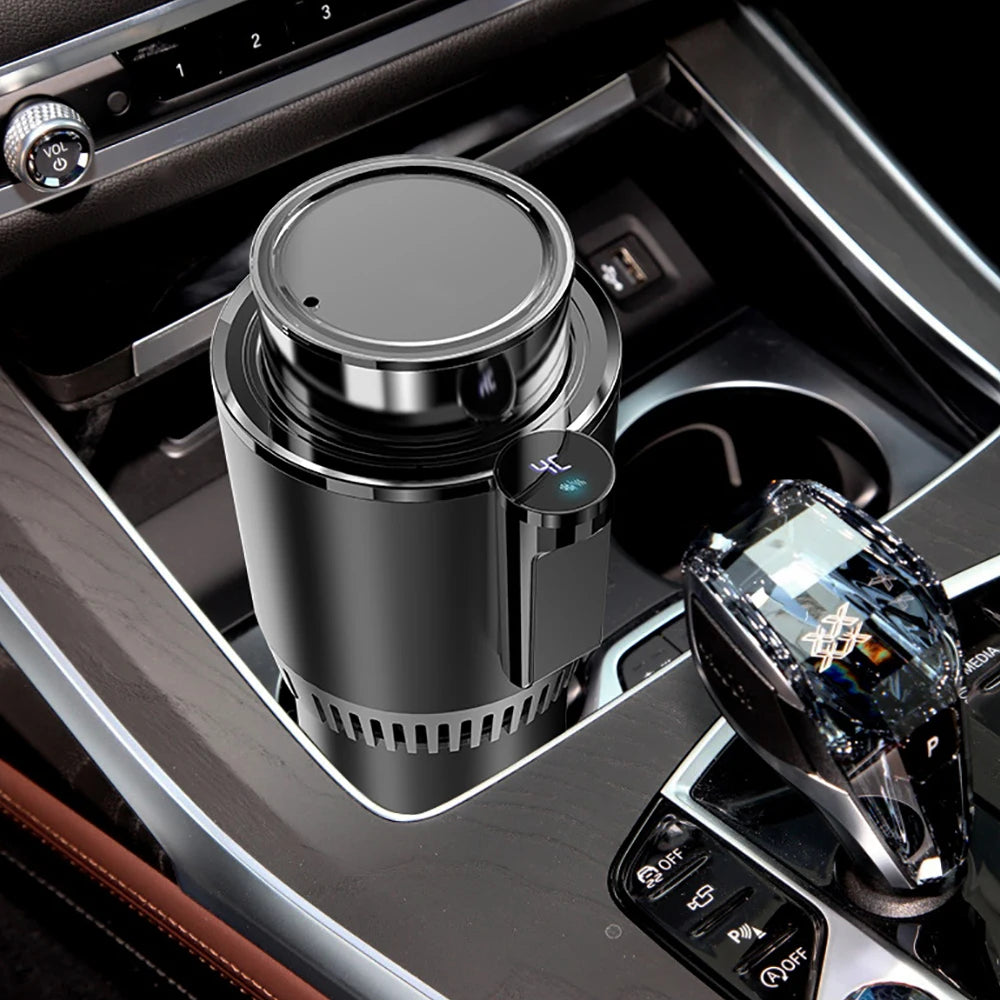 Car Quick Cooling Heating Cup 2-In-1 Car Hot & Cold Cup Home Use Hot & Cold Cup Intelligent Digital Display SPINGHAR