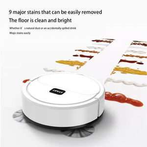 Xiaomi Smart Sweeping Robot Mini Silent Vacuum Cleaner Sweep Mop Brush 5-in-1 Multi-function Cleaning Machine for Home SPINGHAR