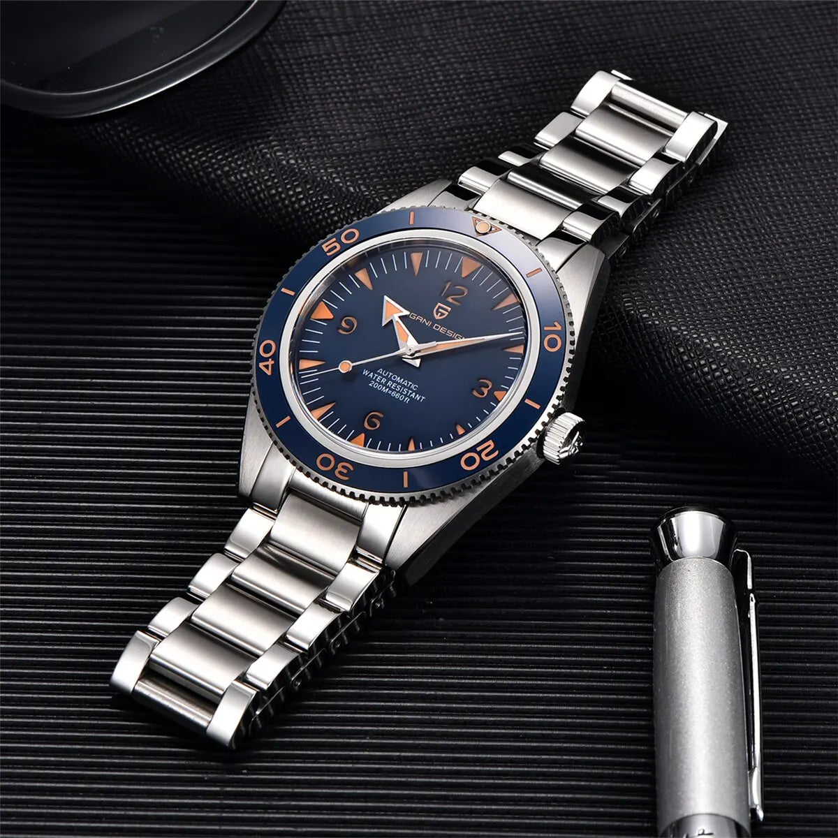 2024 New PAGANI Design 41mm Men's Automatic Mechanical Watch Classic Retro 200m Waterproof Business Sports Watches Reloj Hombre SPINGHAR