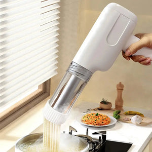 Handheld Noodle Machine Intelligent Dough Press Rolling Small Food Kitchen Household  Electric Cordless Pasta Maker 5 Pasta Shap - SPINGHAR