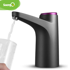 saengQ Water Pump Bottle Automatic Electric Water Dispenser Household Gallon Drinking Switch Smart Water Treatment Appliances SPINGHAR