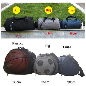 IX Large Gym Bag Fitness Bags Wet Dry Training Men Yoga For Shoes Travel Shoulder Handbags Multifunction Work Out Swimming Bag SPINGHAR