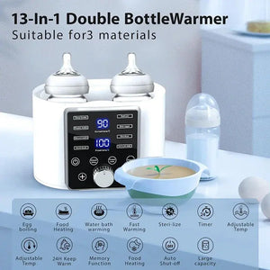 Electric Baby Feeder Bottle Warmer Steam Sterilization Milk Heater Baby Wammer - SPINGHAR