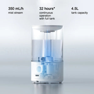 XIAOMI MIJIA Smart Antibacterial Humidifier 2 For Home 4.5L UVC 99.9% Sterilization Air Humidifier Aroma Essential Oils Diffuser SPINGHAR