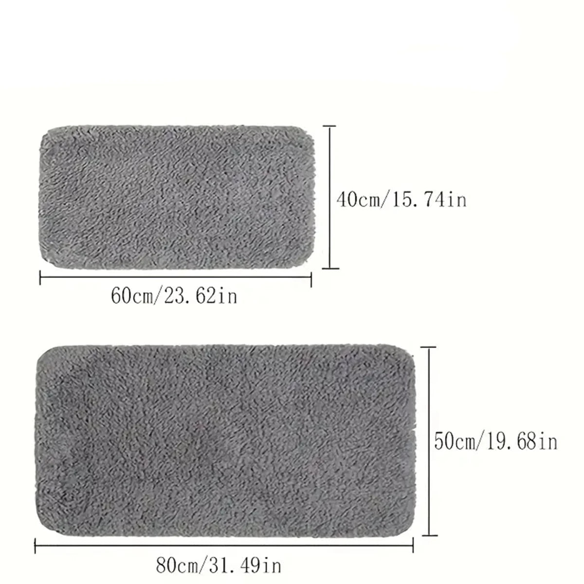 Anti-slip bathroom floor mat water absorbent bath mat home decoration SPINGHAR