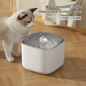 "3L Pet Water Fountain with USB – Automatic Feeder for Dogs & Cats" SPINGHAR