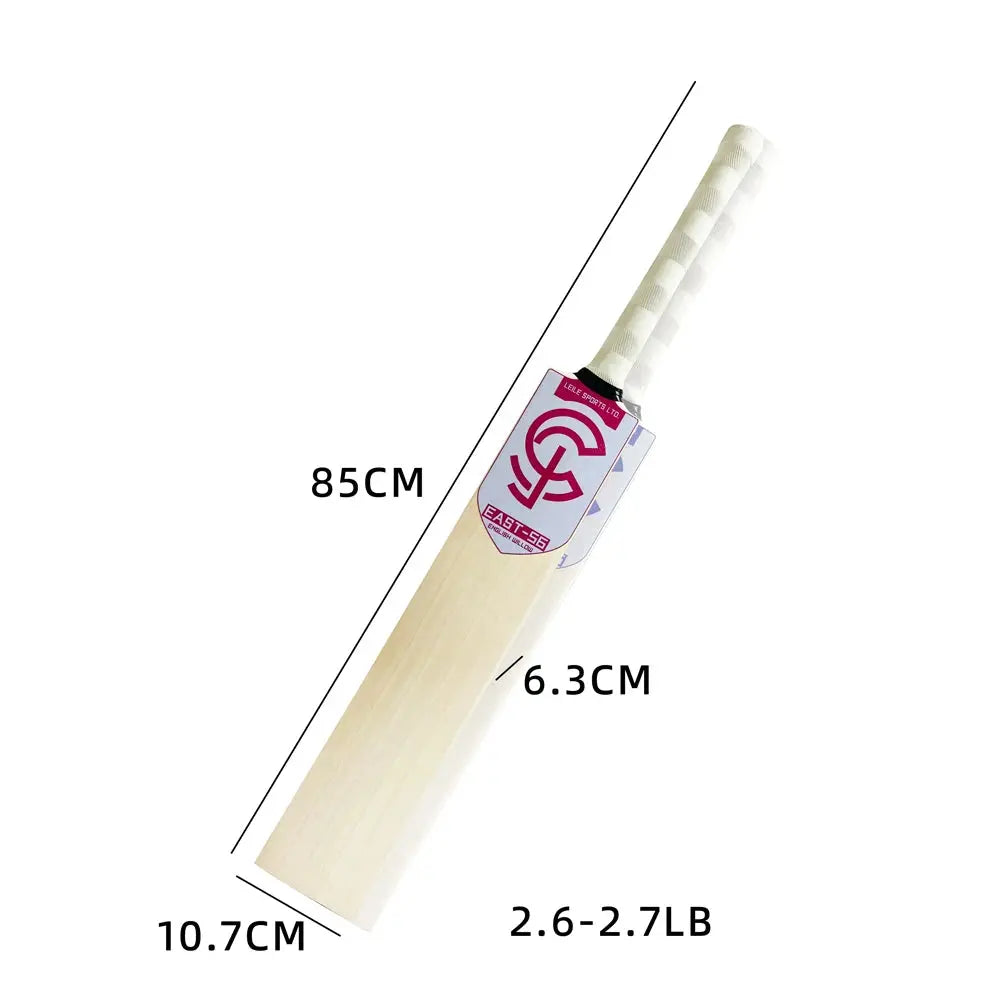 English Willow Cricket Bat with Shock Absorbing Handle - SPINGHAR