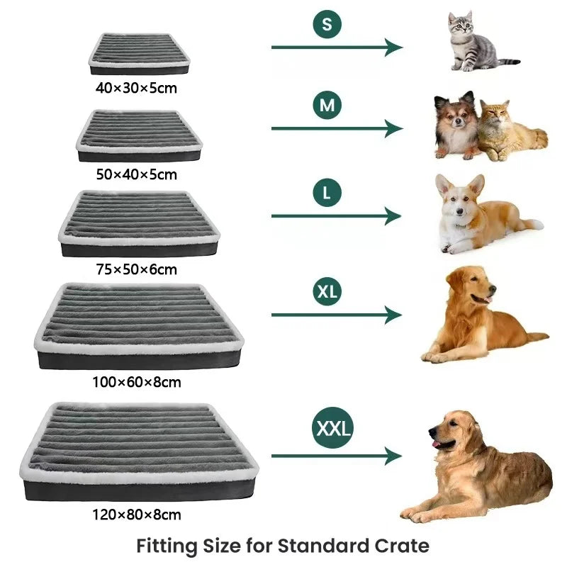 Dog Beds for Large Dogs Bed Small Pet Products Sofa Puppy Pets Breeds Blanket Cushions Mat Bed Supplies Cats Baskets Accessories SPINGHAR