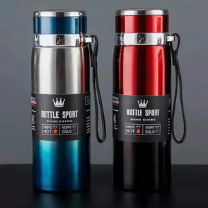 New 316 stainless steel thermos cup portable sling travel kettle large capacity outdoor sports kettle batch - SPINGHAR