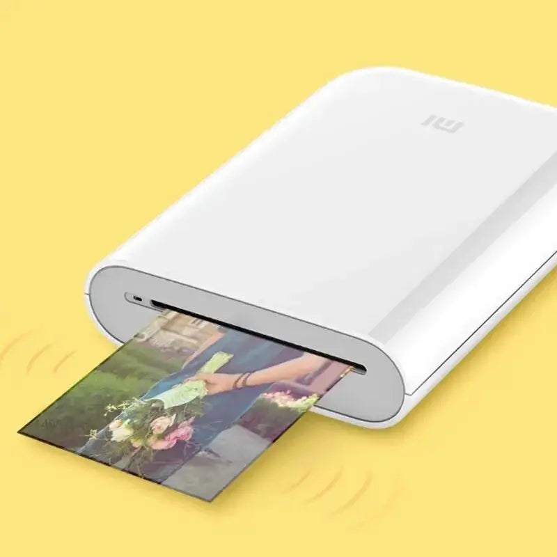 Xiaomi Pocket Photo Printer: Wireless Mini Printer with Bluetooth, ZINK Self-Adhesive Thermal Print SPINGHAR