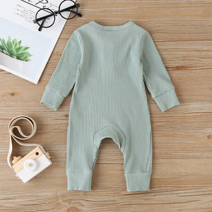 Autumn Newborn Infant Baby Boys Girls Romper Playsuit Overalls Cotton Long Sleeve Baby Jumpsuit Newborn Clothes SPINGHAR