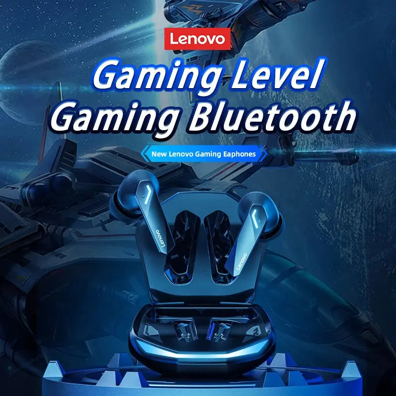 Original Lenovo GM2 Pro 5.3 Earphone Bluetooth Wireless Earbuds Low Latency Headphones HD Call Dual Mode Gaming Headset With Mic - SPINGHAR