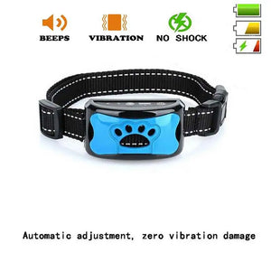 Bark Collar Dog Collar Rechargeable Smart Anti Bark Collar With Beep Vibration Automatic Stop Adjustable Dog Bark Collar For Dog SPINGHAR