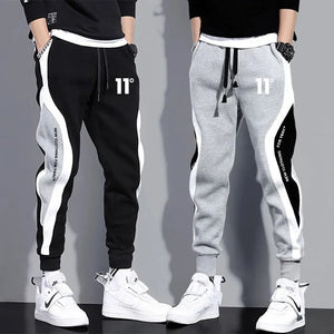 11 Print Men's Sweatpants Patchwork Jogging Pants Male Outfit Loose Trousers Straight Pants New Spring Autumn Fashion Clothes - SPINGHAR